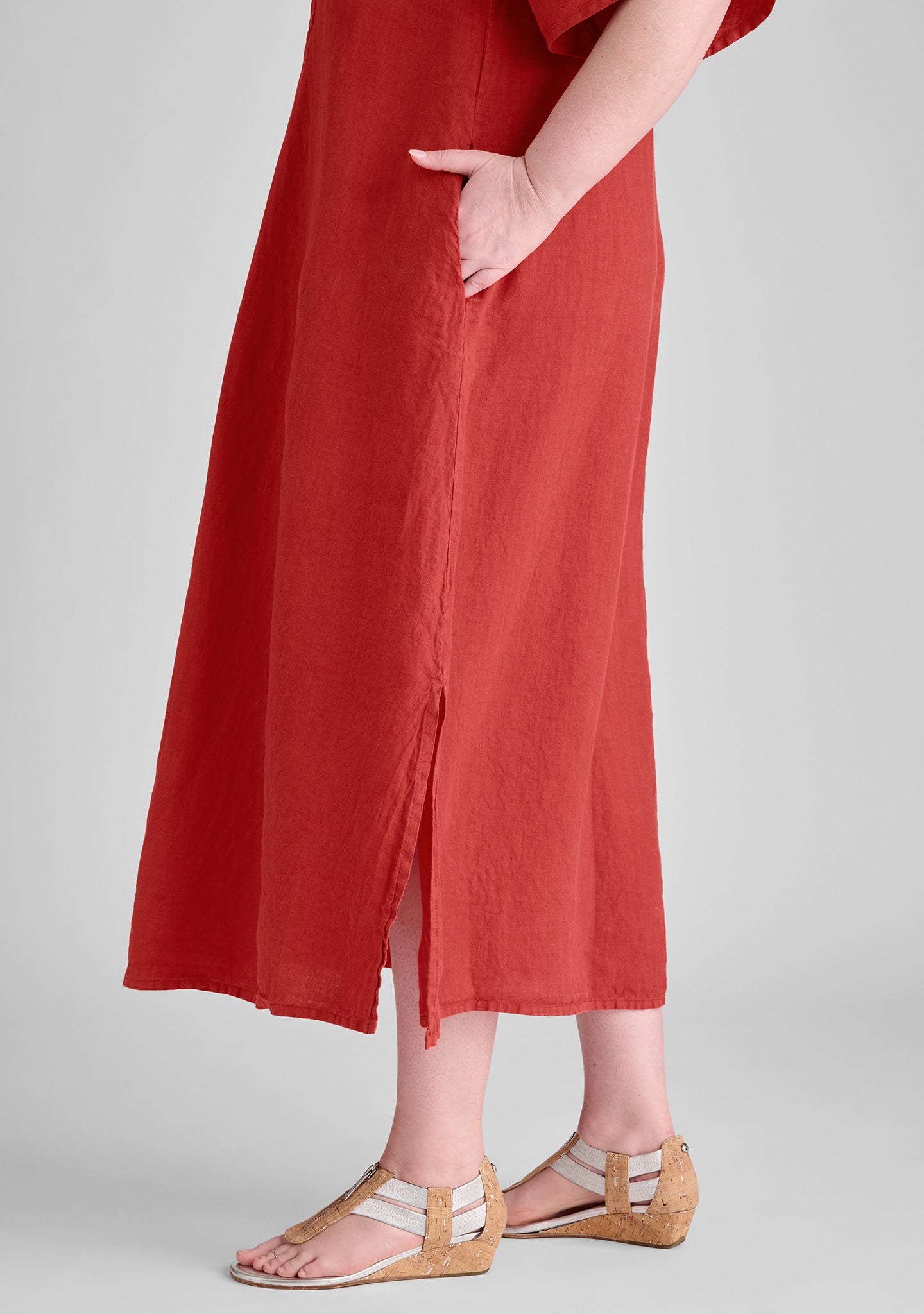 Stylish Linen Caftan Maxi Dress for Women - Boho Summer Beach Cover Up & Casual Lounge Wear