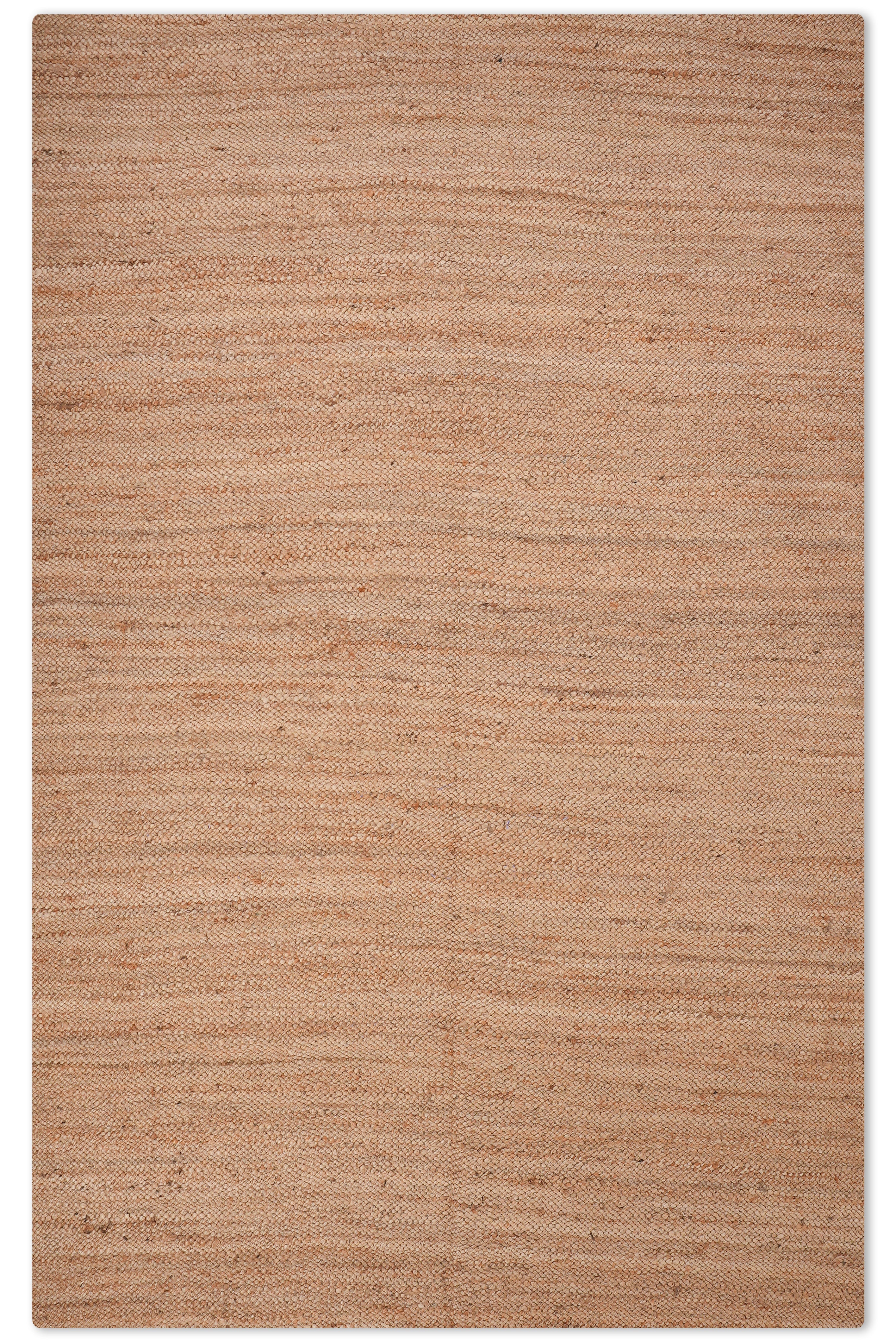 Classic Handwoven Jute Braided Rug - Natural Fiber Floor Mat for Living Room, Bedroom, or Entryway - Eco-Friendly Home Decor