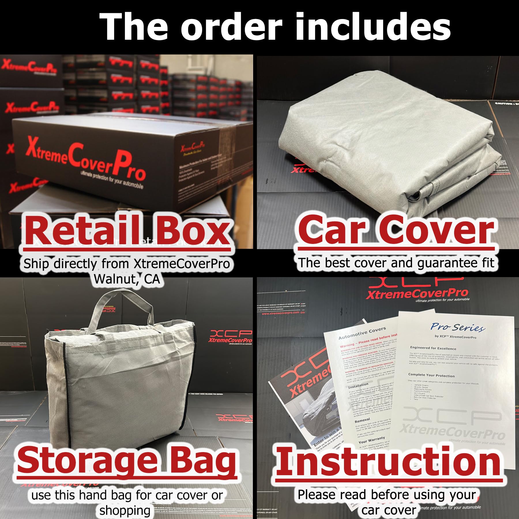 2020-2025 Lincoln Corsair Car Cover - XTREMECOVERPRO PRO Series Waterproof Outdoor Protection (Grey) | All-Weather Dust & UV Resistant for Garage & Outdoor Parking