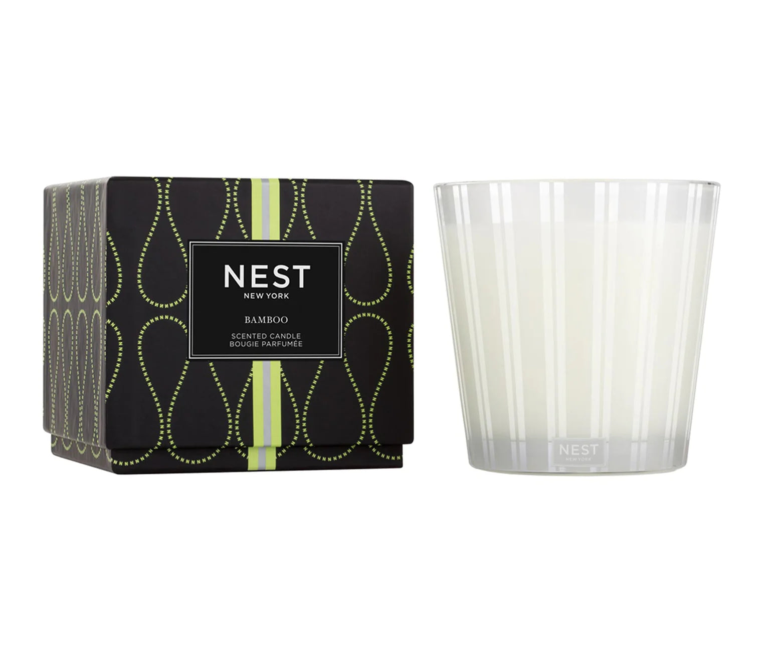 Premium Bamboo Scented Candles for Home - Natural Aromatherapy, Relaxation & Stress Relief - Perfect for Bedroom, Bathroom & Spa Decor - Eco-Friendly Soy Wax, Long-Lasting Fragrance