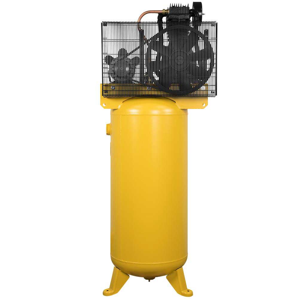 DeWALT DXCMV5076055 60 Gallon 175 PSI Stationary Electric Air Compressor - Heavy Duty Industrial Air Tool for Construction, Woodworking & Automotive Repair