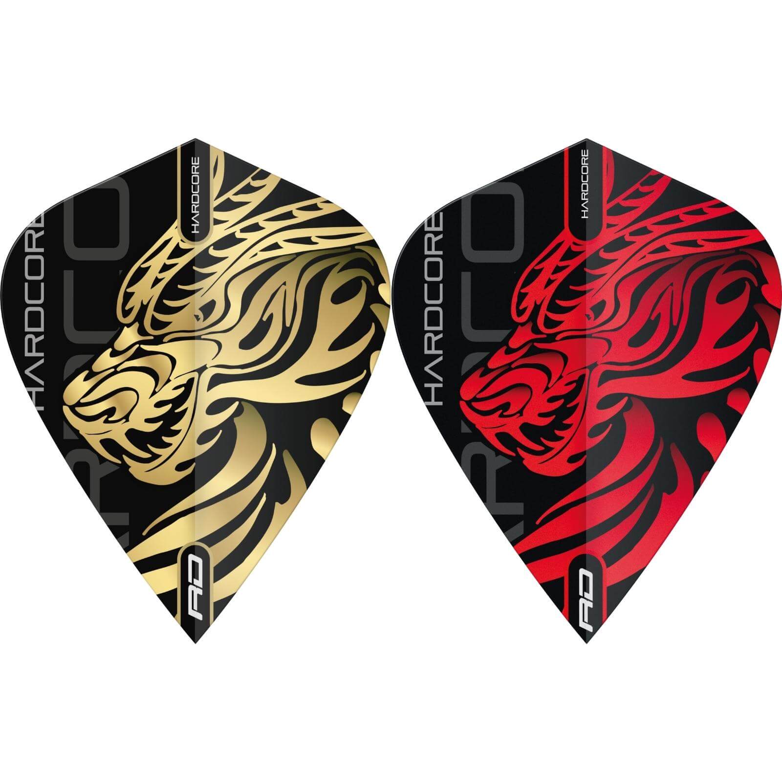 Red Dragon Hardcore Jonny Clayton Kite Dart Flights - Premium Dart Accessories for Professional Players | Perfect for Tournaments & Home Practice