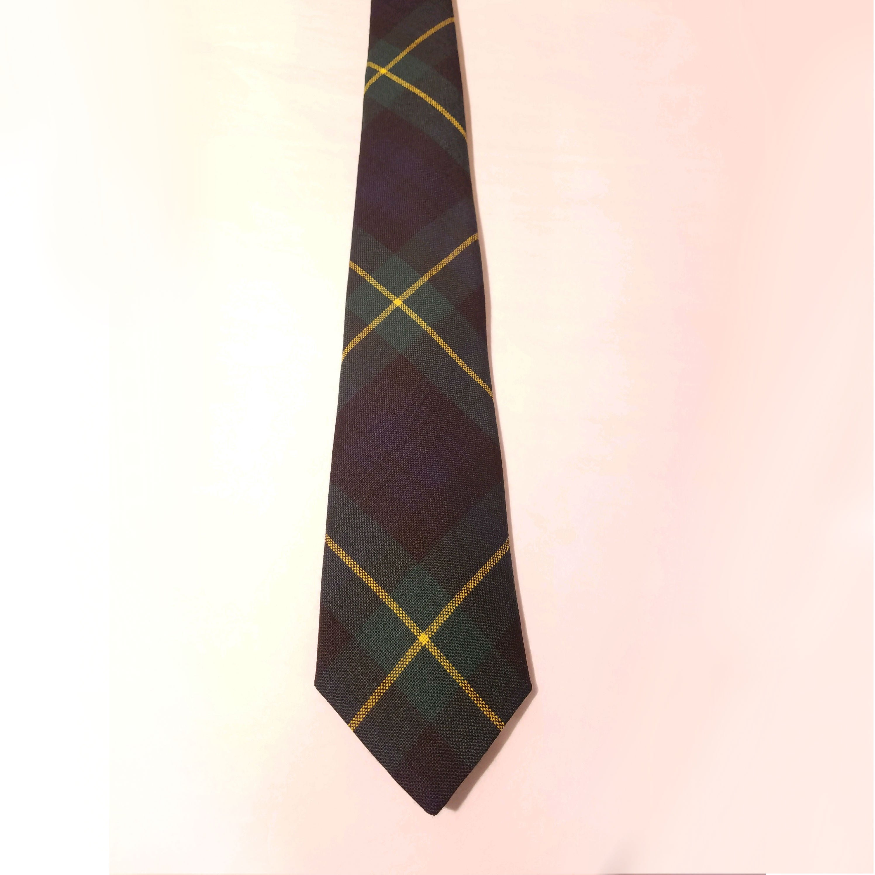 Premium Wool Tartan Neckties for Men - 99 Modern Color Patterns | Perfect for Weddings, Business & Formal Events