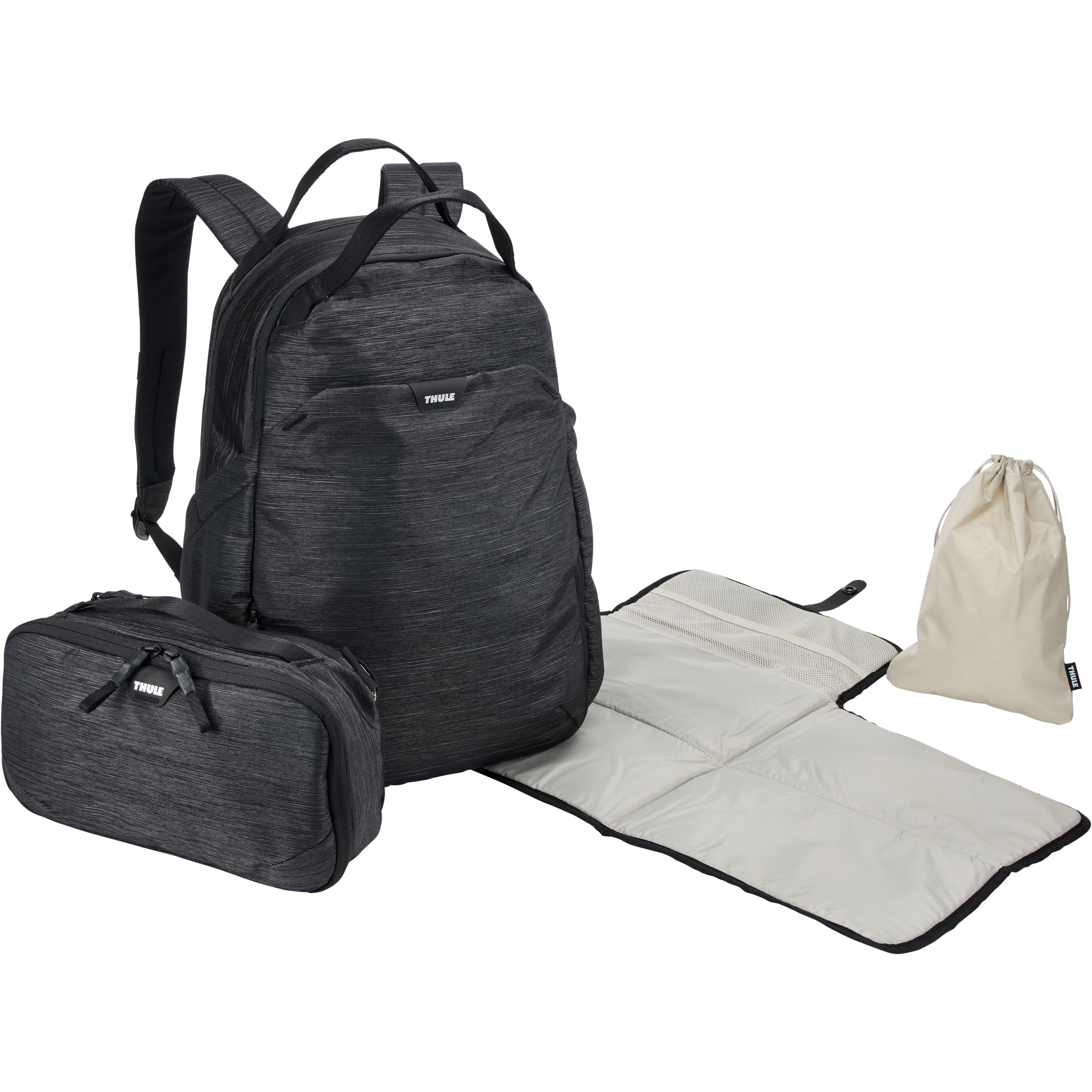 Thule Urban Changing Backpack - Waterproof Diaper Bag for Parents, Travel & Outdoor Adventures - Perfect for Hiking, Camping & Baby Essentials Organization