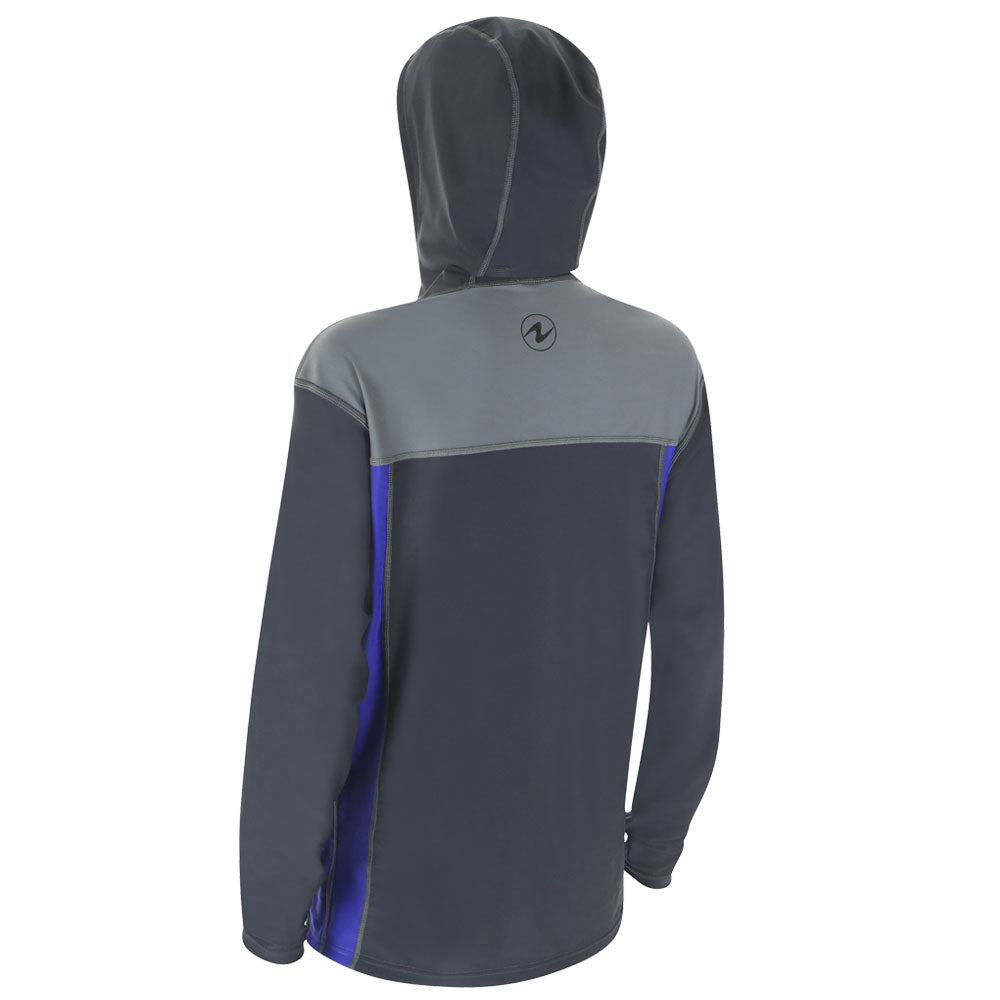 Aqua Lung Women's Waterproof Hooded Jacket - Lightweight & Windproof for Outdoor Activities, Hiking, and Travel