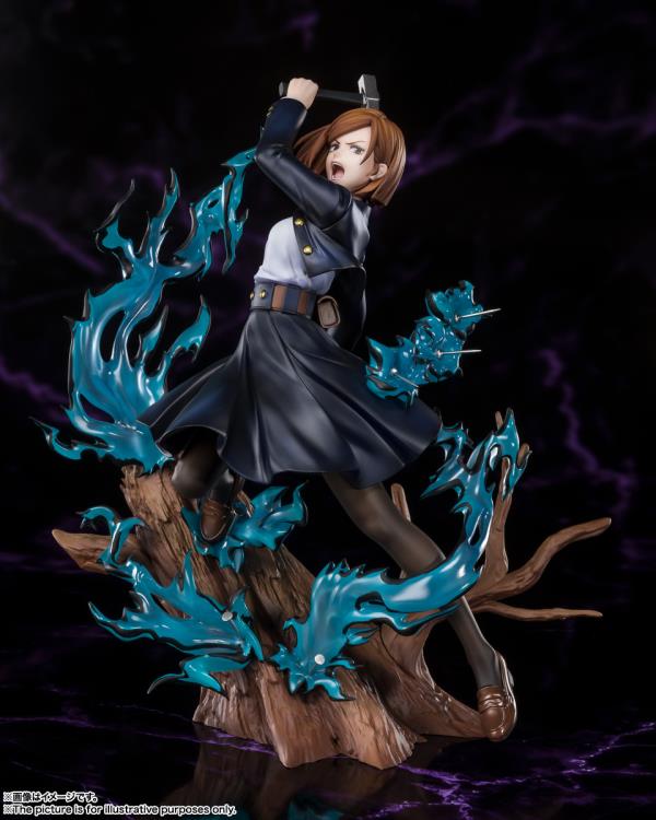 Bandai Figuarts Zero Jujutsu Kaisen Nobara Kugisaki Anime Figure Statue - Collectible Action Figure for Anime Fans & Home Decor