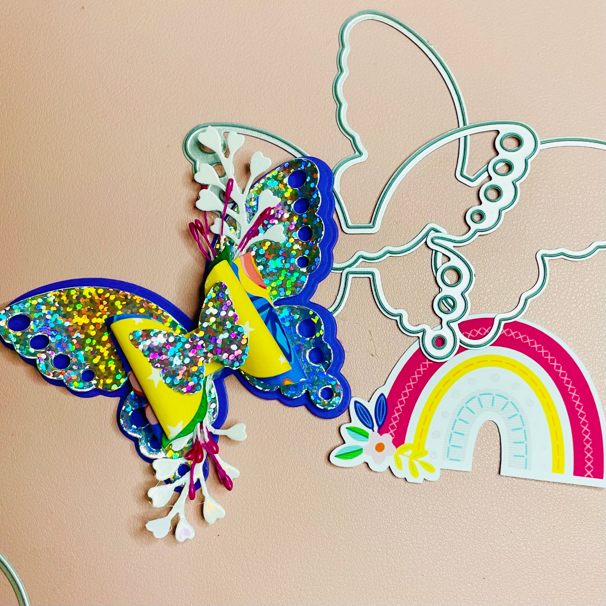 Elegant Butterfly Bow Hair Clip - Cute Hair Accessories for Women & Girls - Perfect for Weddings, Parties & Everyday Wear