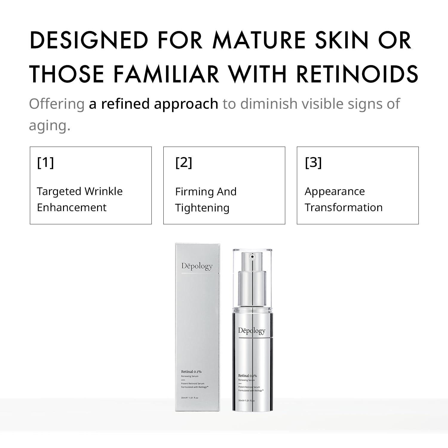 Deepcare+ Retinal 0.1% Renewing Serum-Infused Micro Dart Patches - Anti-Aging Face Treatment for Wrinkles & Fine Lines | Night Repair & Skin Renewal