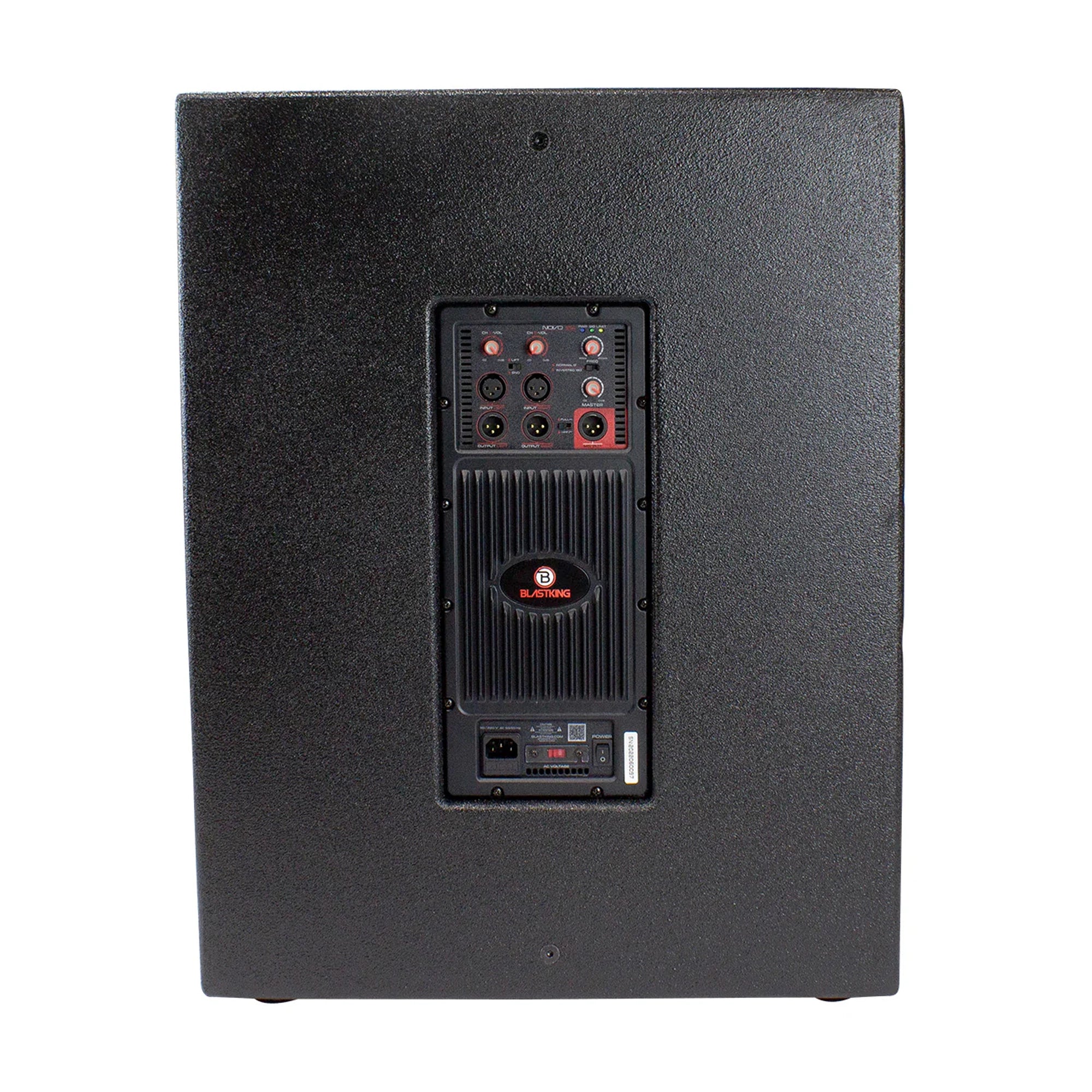 Blastking NOVO 18 Active Powered Subwoofer - High Performance Bass Speaker for Home Theater, DJ Setup & Live Music Events