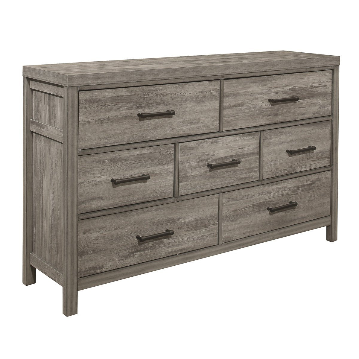 Bainbridge 6-Drawer Dresser for Bedroom - Solid Wood Chest of Drawers with Metal Handles - Modern Storage Organizer for Clothes, Linens & Accessories | Perfect for Home, Dorm & Apartment