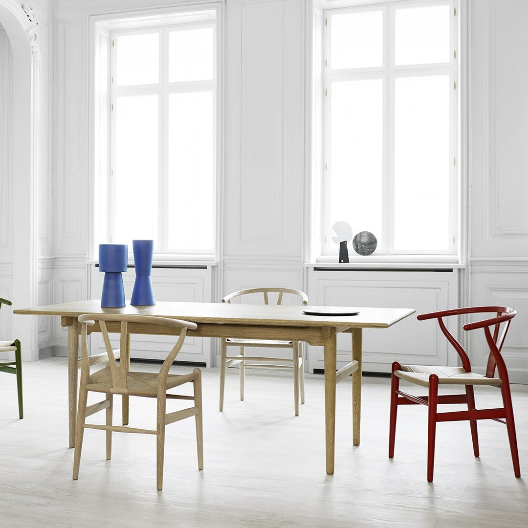 CH327 Dining Table by Hans Wegner - Mid-Century Modern Solid Wood Dining Table for Home & Restaurant - Perfect for Family Gatherings & Dinner Parties