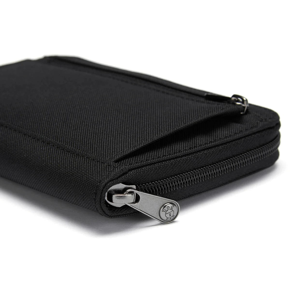 Pacsafe RFIDsafe™ RFID Blocking Compact Travel Organizer - Secure Wallet & Passport Holder for Travel, Commuting & Daily Use