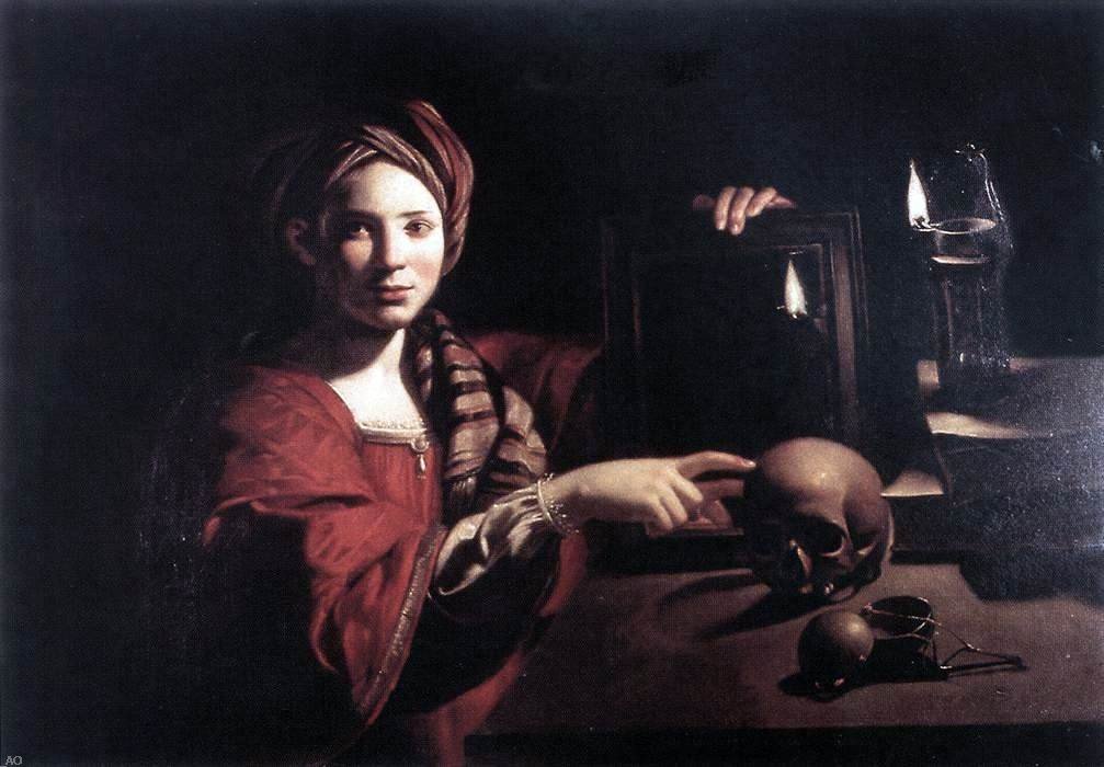Allegory of The Vanity of Earthly Things by Unknown Masters - 16x24 Inch Premium Canvas Art Print - Perfect for Home Decor, Office Wall Art & Gift Giving