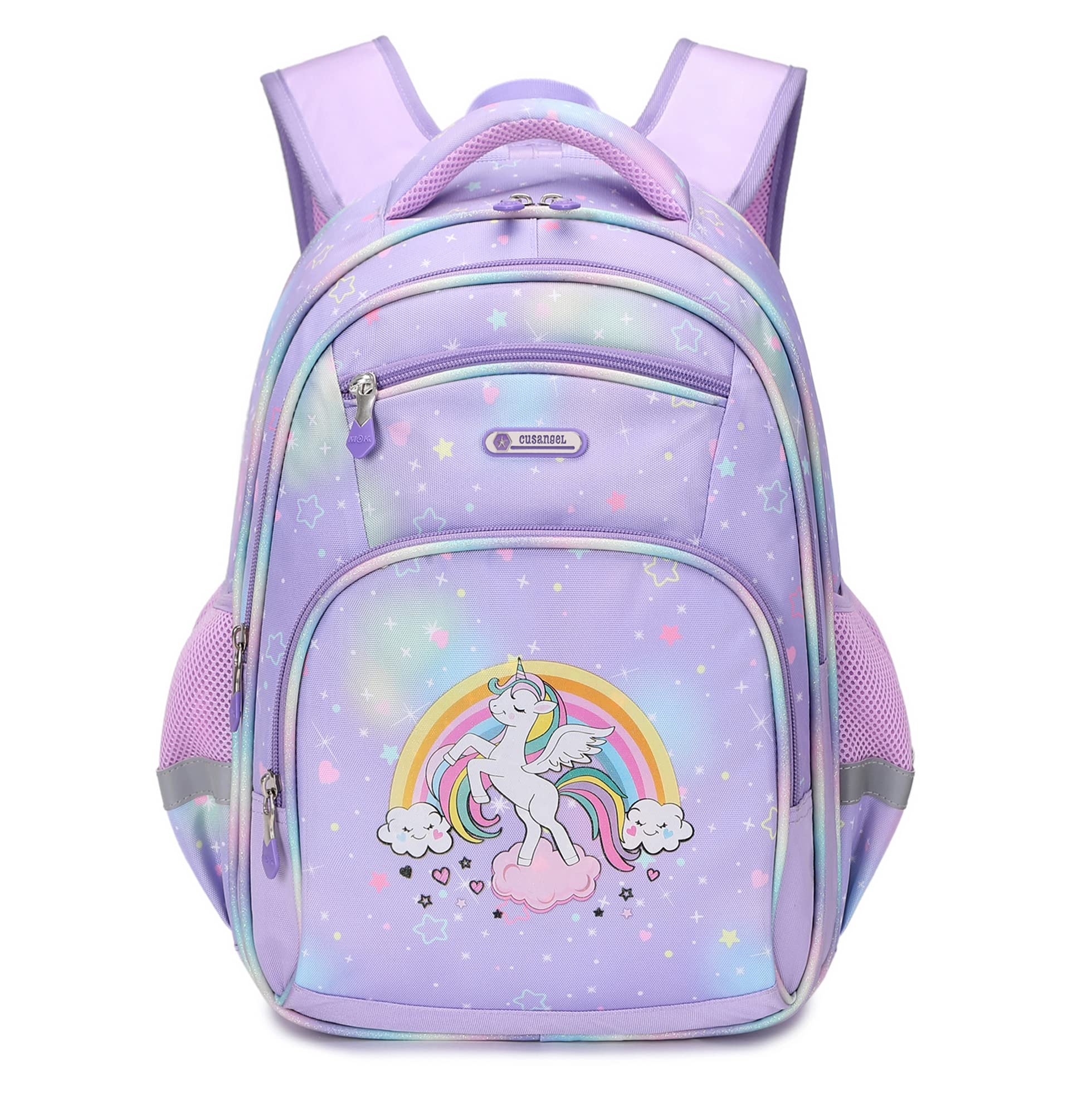 Cute Girls Backpack for Preschool, Elementary & Kindergarten - 15.6 Inch Large Capacity School Bag with Multiple Pockets | Perfect for School, Travel & Daily Use
