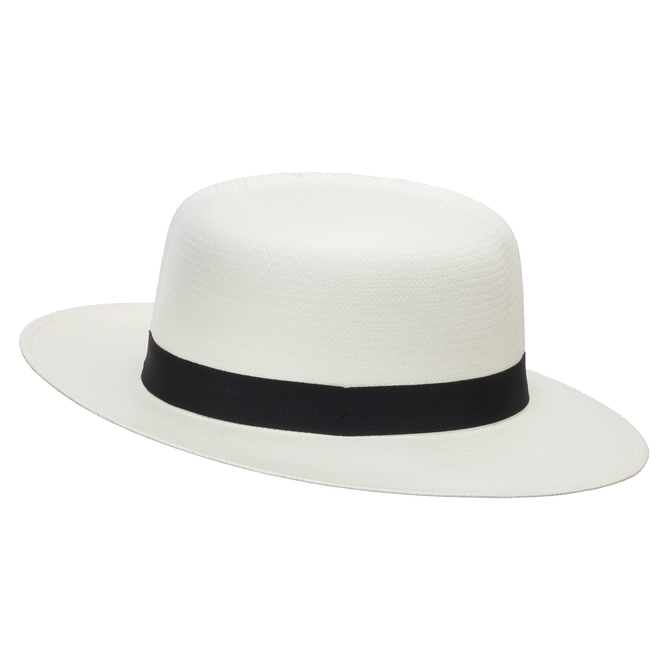 Optimo Packable Rollup Panama Straw Hat - Lightweight & Foldable Summer Hat for Women & Men - Perfect for Beach, Travel, and Outdoor Activities