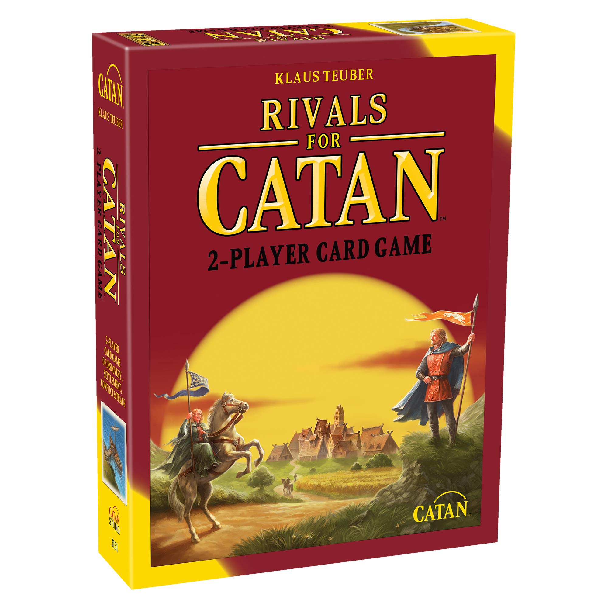 Rivals for Catan 2-Player Strategy Card Game | Base Set for Adults & Family | Adventure Board Game Ages 10+ | 45 Min Playtime | Perfect for Game Nights & Travel | by Catan Studio