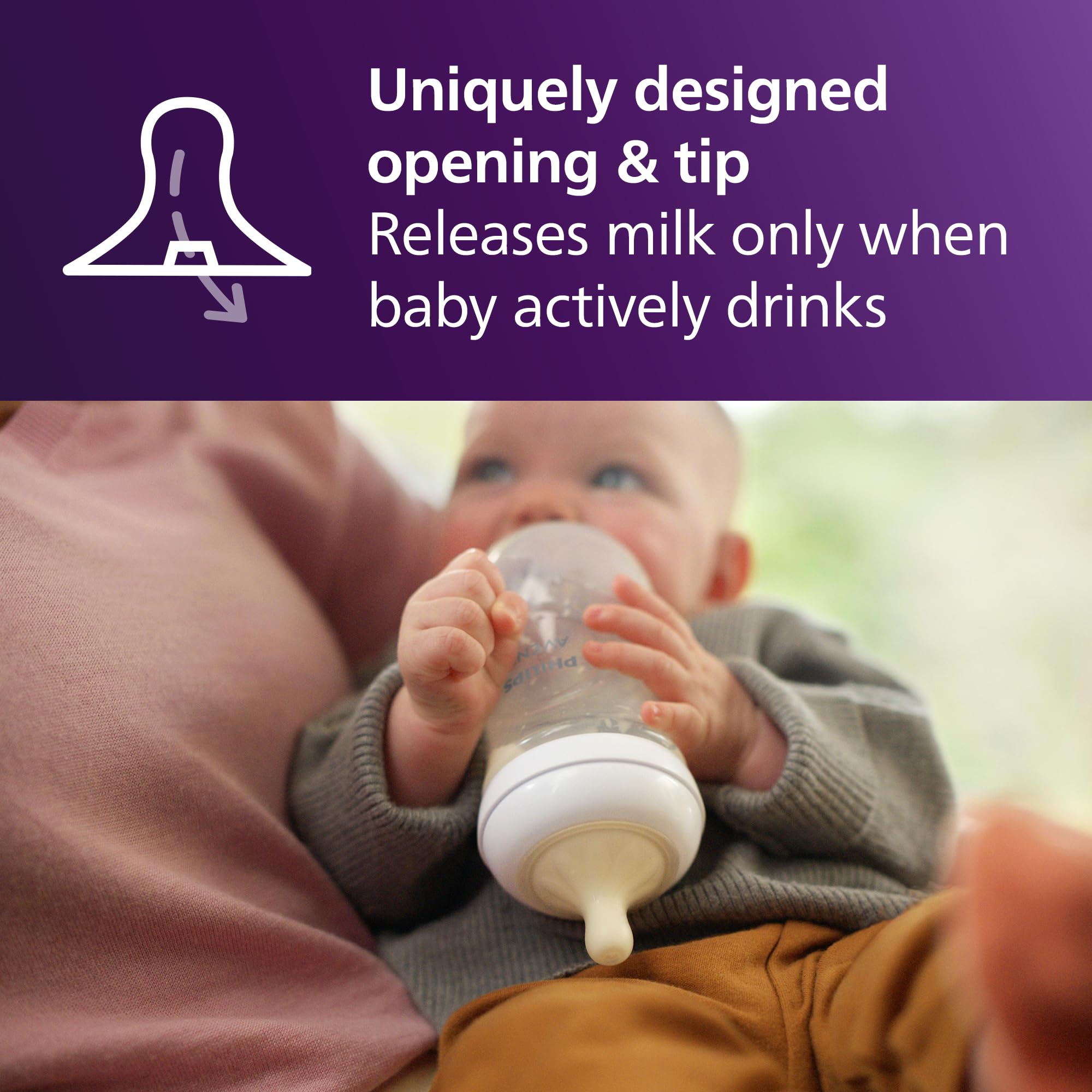 Philips Avent Natural All-in-One Baby Gift Set - 4oz & 9oz Bottles with Natural Response Nipples (Slow & Medium Flow), Soothie & Ultra Soft Pacifiers - Perfect for Newborns, Baby Showers & Parenting Essentials (SCD839/02)