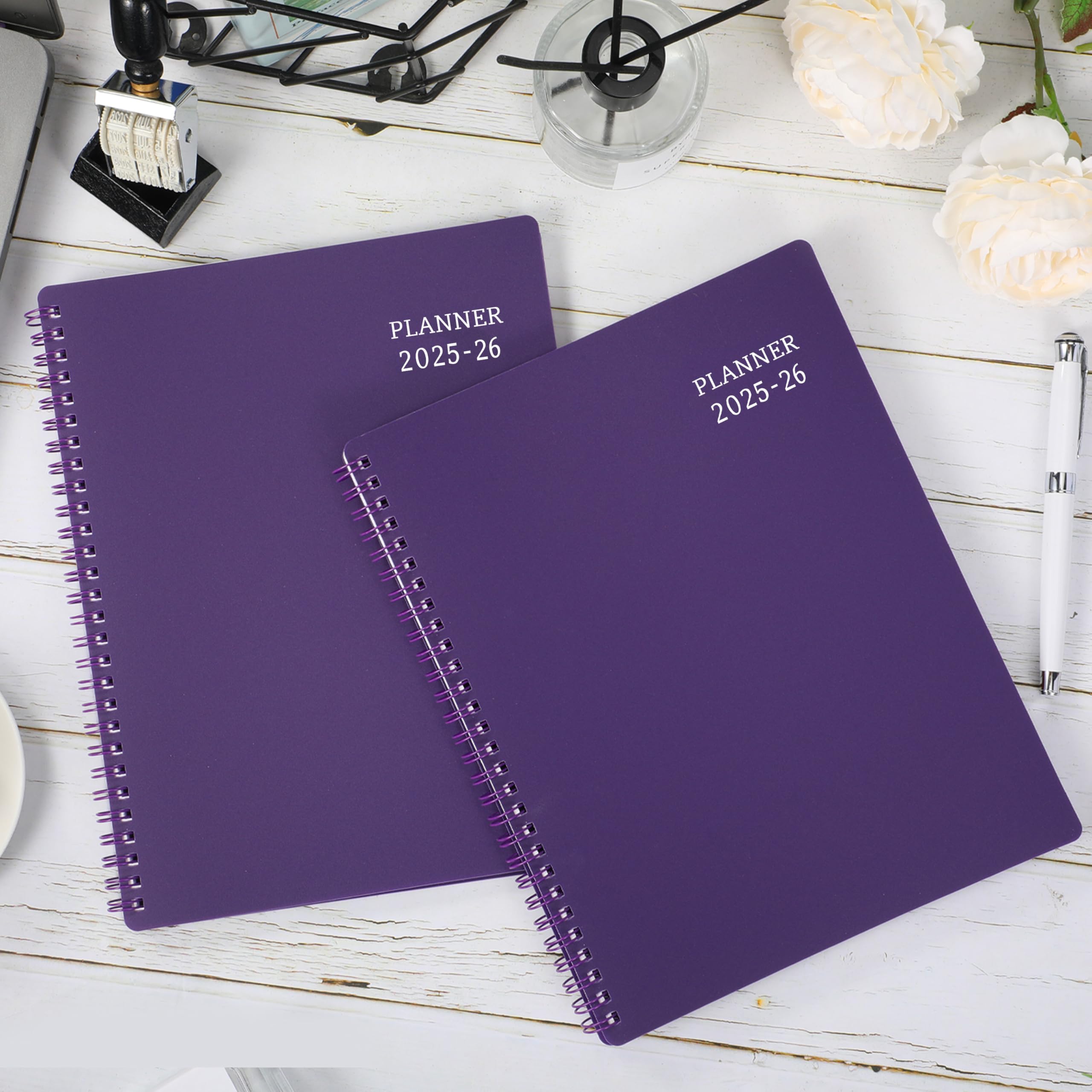 2025-2026 Academic Planner Weekly & Monthly - July 2025 to June 2026, 8x10 Inch Student Planner with Flexible Cover, To-Do Lists & 12 Monthly Tabs, Twin-Wire Binding - Perfect for School, College & Work Organization