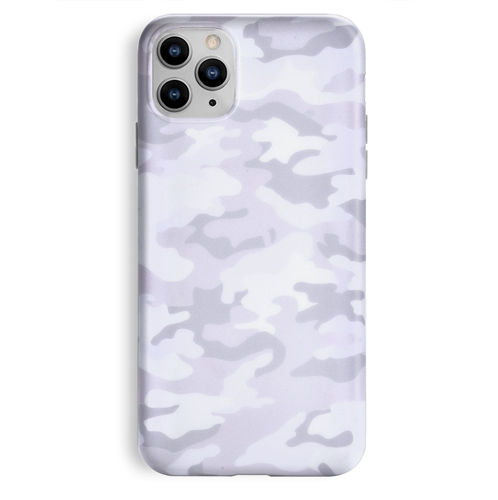 White Clouds Camo iPhone Case - Durable Protective Cover for iPhone [Model] - Perfect for Outdoor, Hunting & Military Enthusiasts