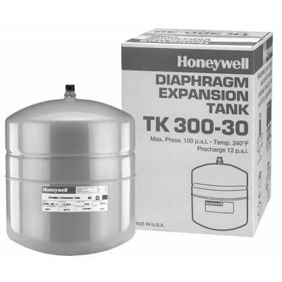 7.6 Gallon Water Heater Expansion Tank with 1/2 Inch NPT Male Connection - Compatible with Residential & Commercial Plumbing Systems, HVAC Applications