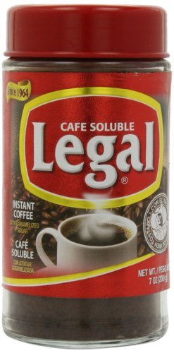 Premium Instant Coffee Jars - Cafe Legal 7-Ounce (6 Pack) | Rich & Smooth Blend for Home, Office & Travel | Quick Brewing & Convenient Single-Serve Portions