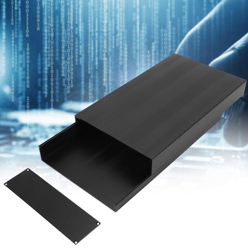 High-Quality Aluminum Project Box for Circuit Boards & PCB Instruments - Durable Electronic Enclosure Case with Cooling Features | Perfect for DIY Electronics, Prototyping & Industrial Applications