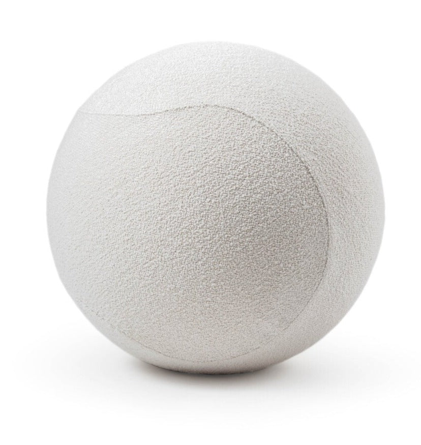 Noom Gropius Spheric Ottoman - Modern Round Footrest Pouf with Storage | Perfect for Living Room, Bedroom & Office Decor