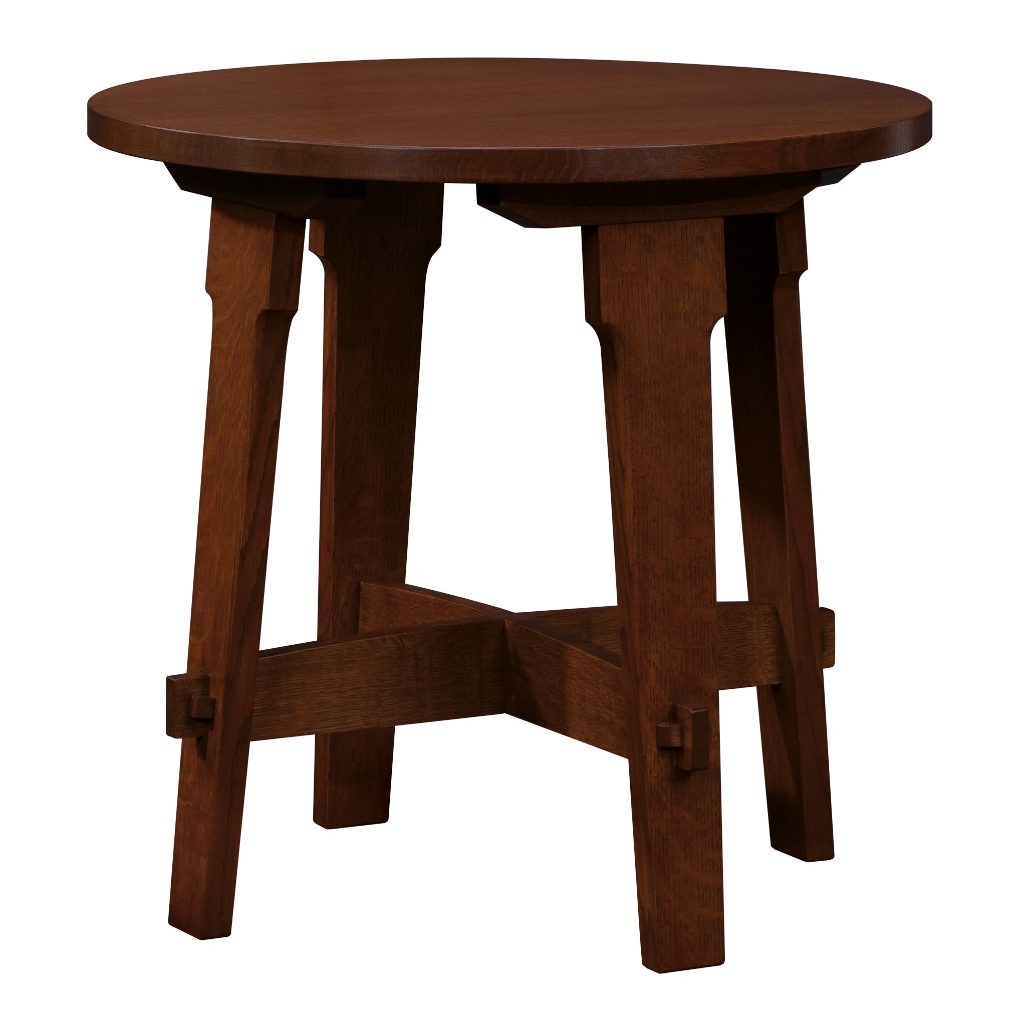 Gus Round Lamp Table - Modern LED Nightstand Lamp for Bedroom, Living Room, and Office - Stylish Home Decor Lighting with Touch Control