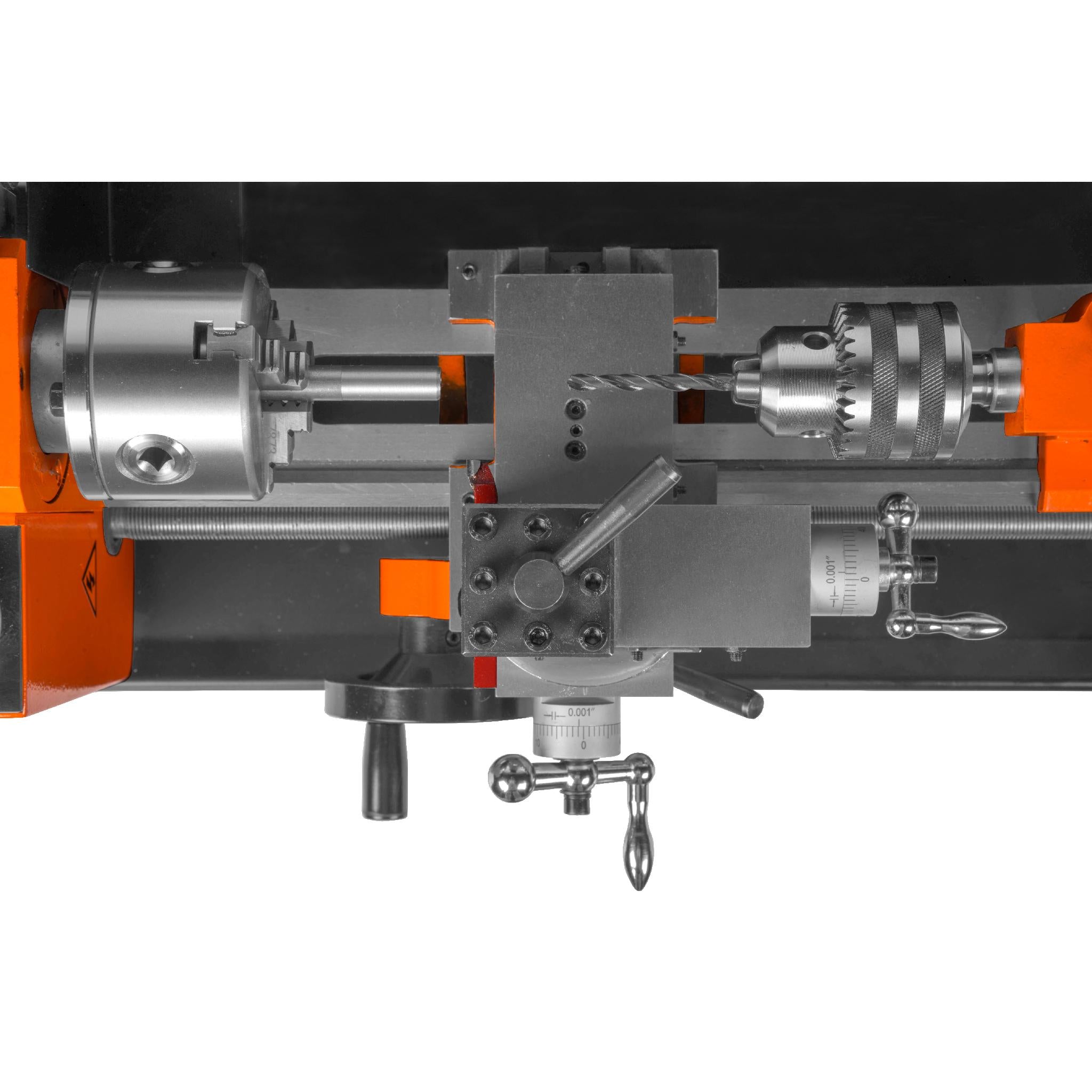 WEN ML712 7x12 Inch Variable Speed Benchtop Metal Lathe - 2-Way Turning for Precision Metalworking | Ideal for DIY Projects, Jewelry Making & Small Part Machining