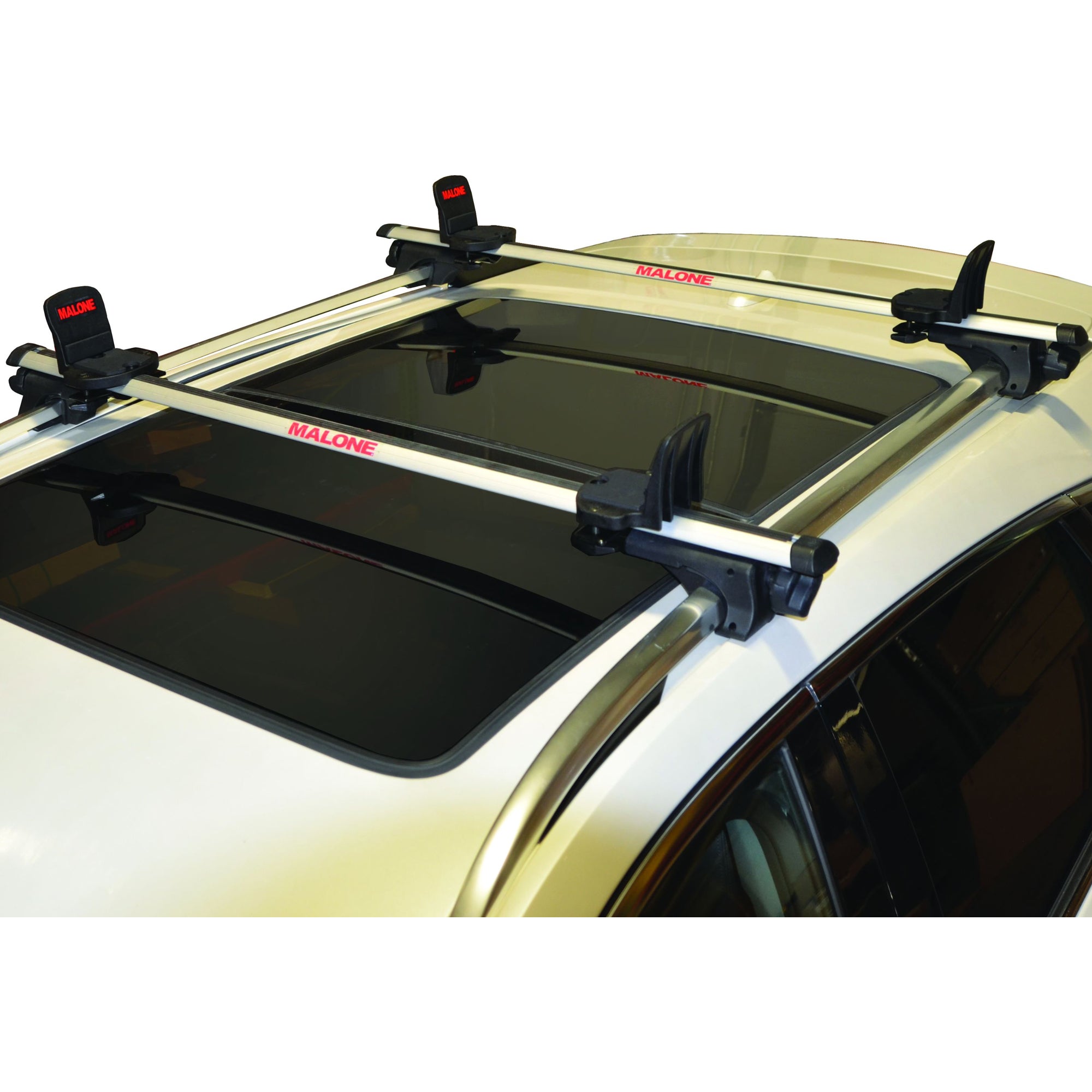 Malone BigFoot Pro Canoe Roof Rack MPG112MD - Heavy Duty Kayak Carrier for Cars, SUVs & Trucks - Secure Canoe Transport System with Universal Fit - Perfect for Camping, Fishing & Outdoor Adventures