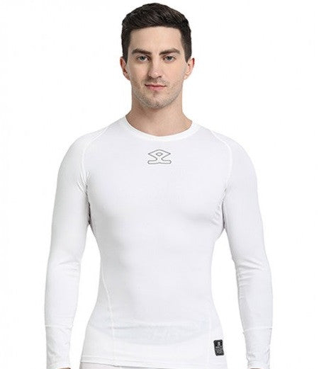 Shrey Intense Compression Long Sleeve Top for Women - High Performance Workout Shirt for Running, Yoga & Gym Training