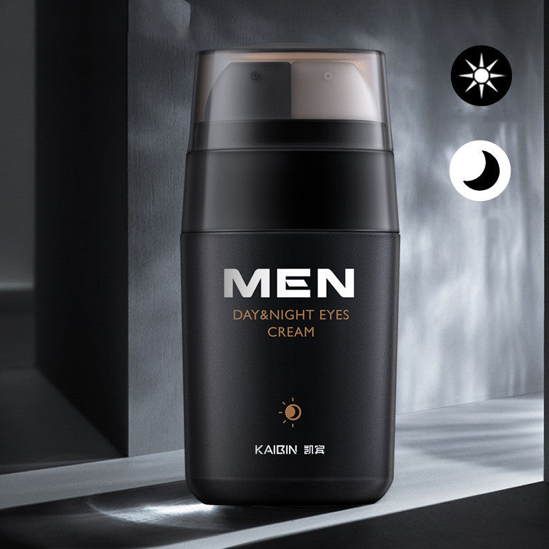 Men's Day & Night Eye Cream - Anti-Aging Moisturizer for Dark Circles & Puffiness | Skin Care Treatment for Under Eye Bags & Wrinkles | Perfect for Daily Skincare Routine & Travel