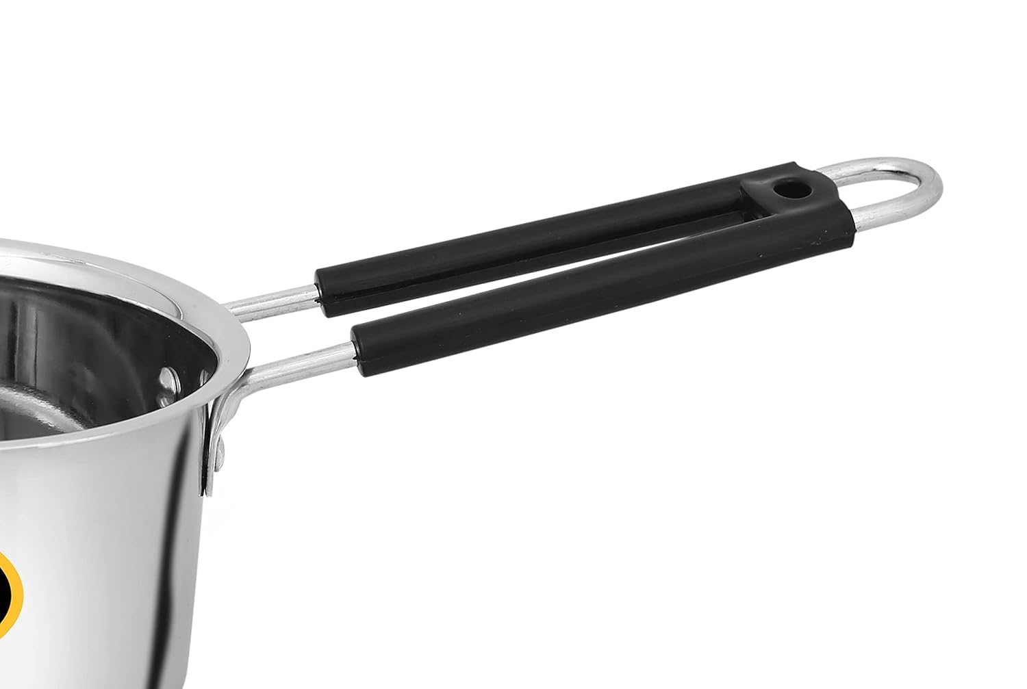 Premium Heavy Gauge Stainless Steel Milk Pan - 750ml Saucepan for Tea, Coffee & Cooking (14cm, Induction Compatible) - Perfect for Home Kitchens, Cafés & Professional Use