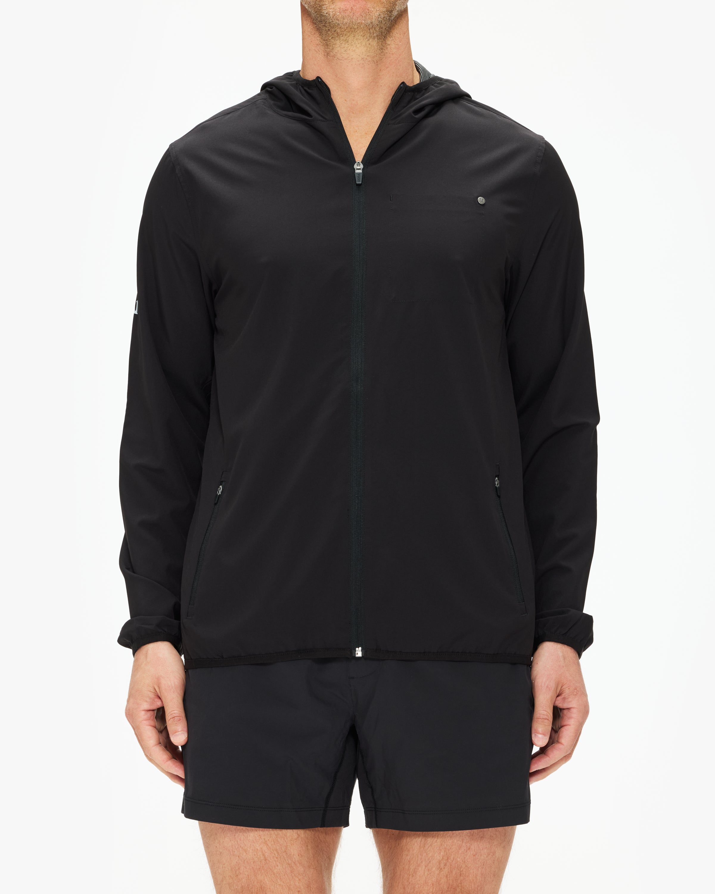 Vuori Men's Outdoor Trainer Shell Jacket - Lightweight Waterproof Windbreaker for Hiking, Running & Travel - Perfect for Outdoor Adventures & Active Lifestyles