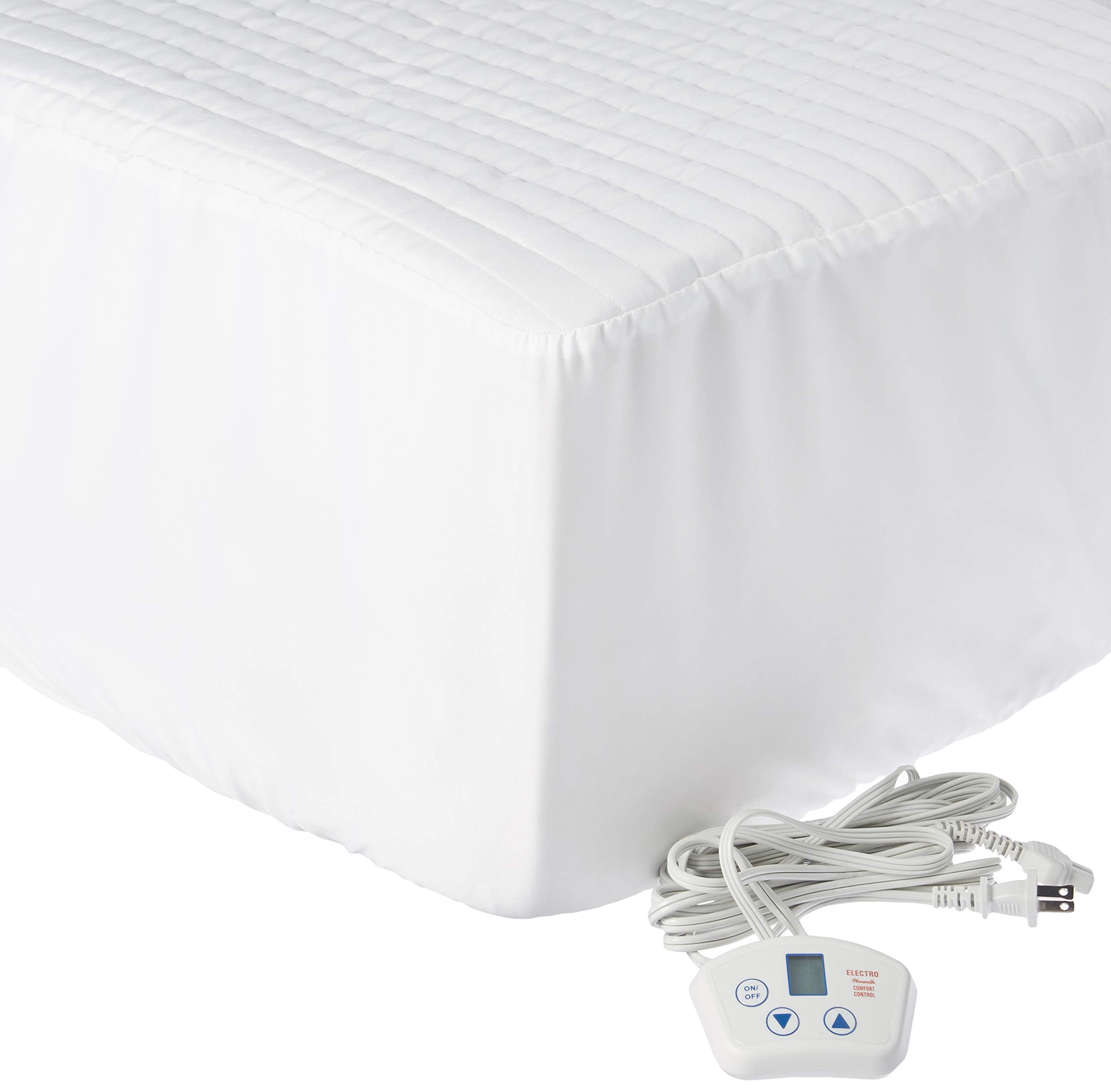 M54Fl Double Full Size Heated Mattress Pad with One-Touch Control - 54 x 80 Inches - Electric Warming Blanket for Cold Nights - Perfect for Winter Bedding, Arthritis Pain Relief & Cozy Home Comfort