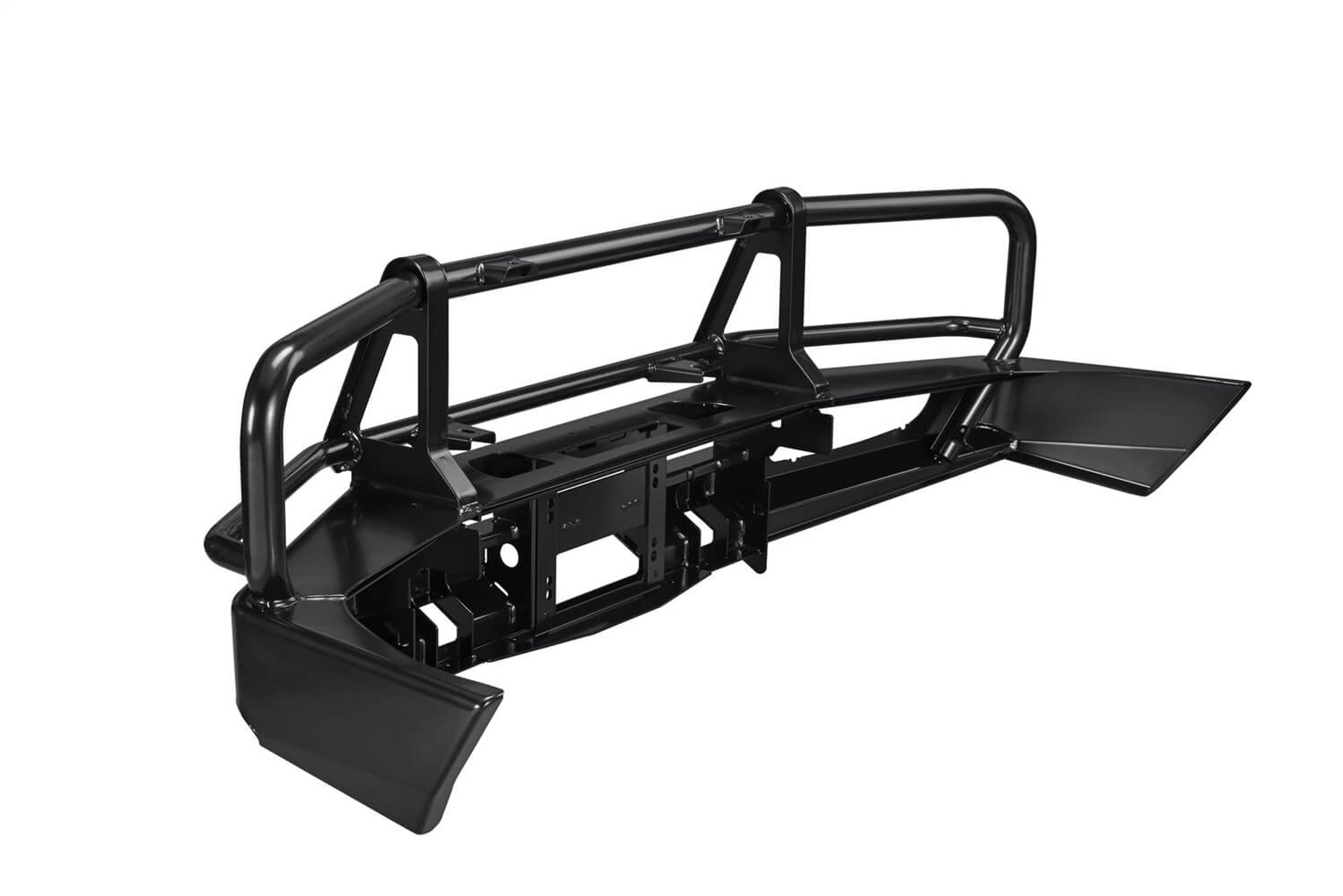 03-07 Toyota Land Cruiser Deluxe Front Bumper Replacement - Heavy Duty Steel Off-Road Bumper for Adventure & Rock Crawling