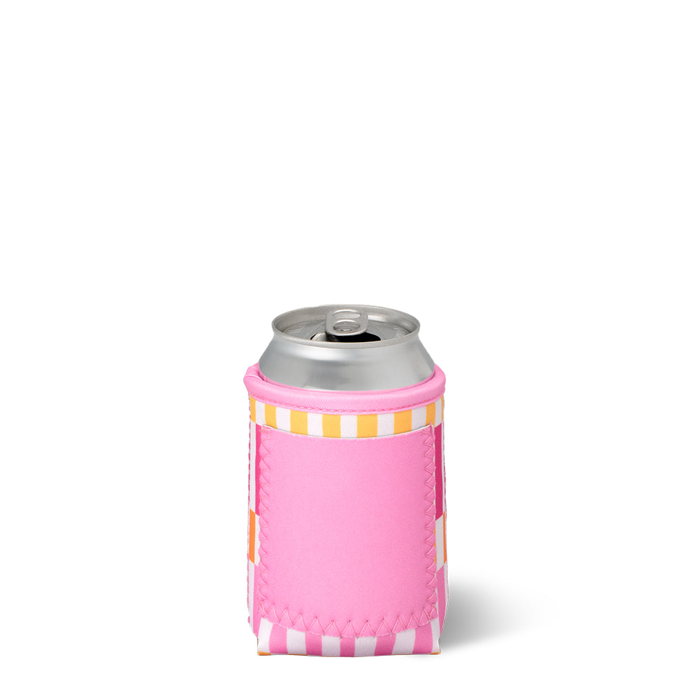 Sherbet Stripe Can Coolie - Insulated Beverage Sleeve for Cans & Bottles - Perfect for BBQs, Picnics & Outdoor Parties