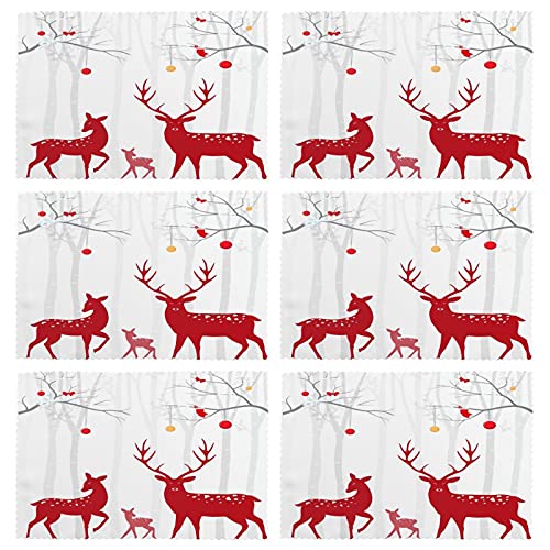 Christmas Deer Red