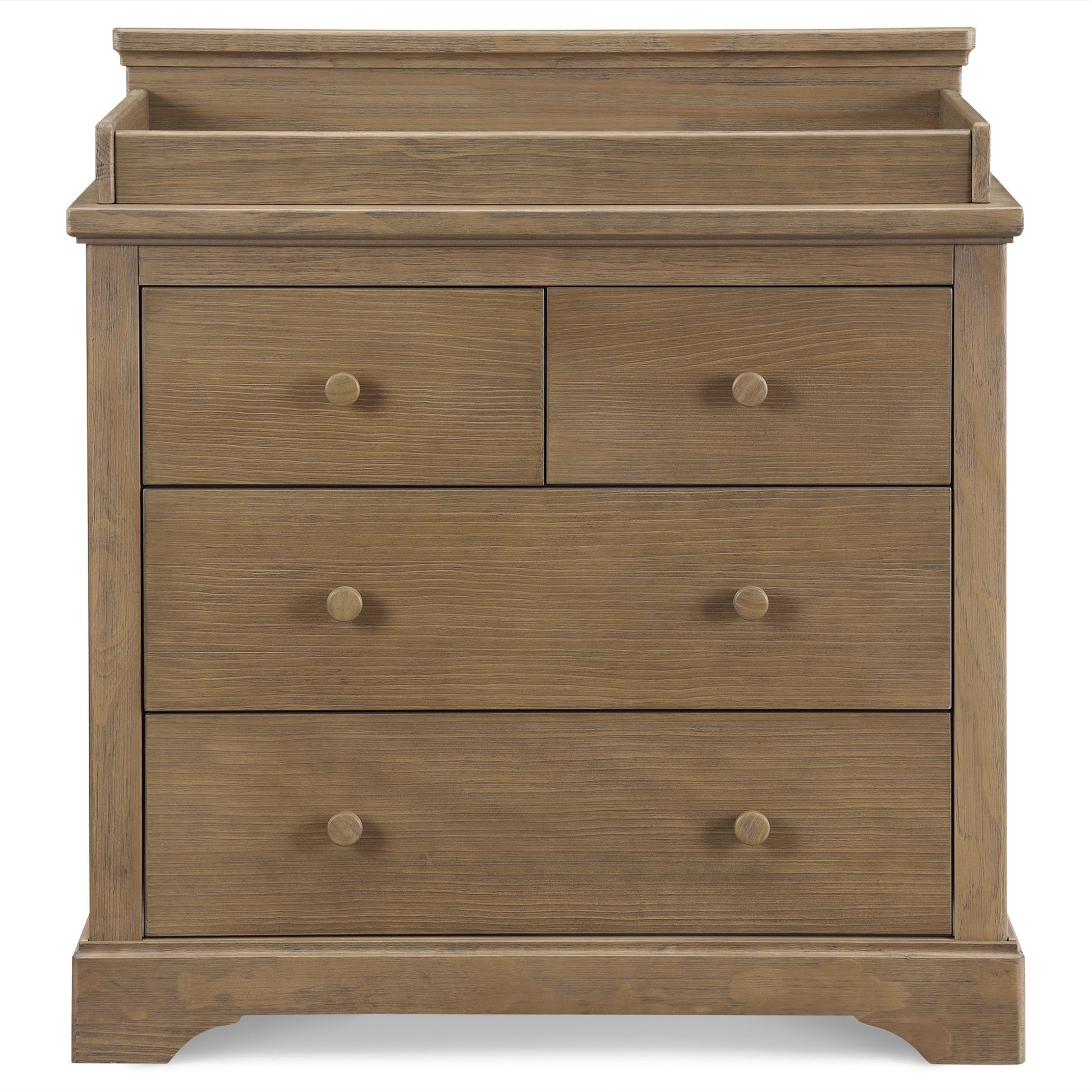 Paloma 4-Drawer Baby Dresser with Changing Table Top | Sturdy Nursery Storage with Interlocking Drawers | Perfect for Baby Room Organization & Diaper Changing Station