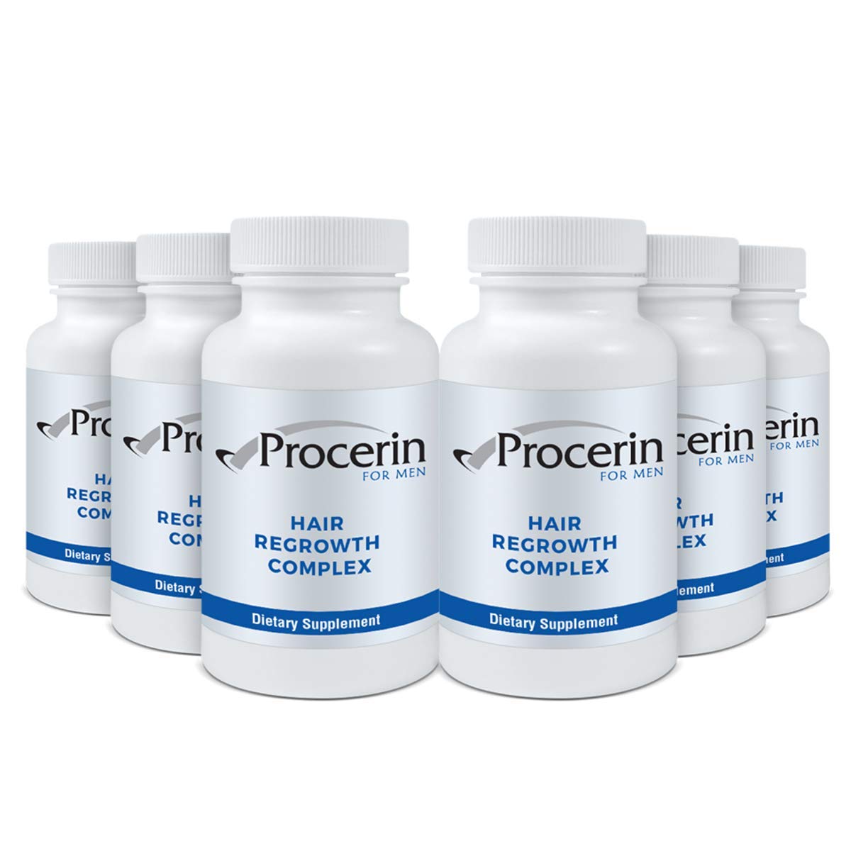 Hair Regrowth Tablets for Men - 90 Count Bottle | Natural Hair Growth Supplement for Thinning Hair & Baldness | Supports Healthy Hair Follicles & Scalp - Ideal for Daily Use at Home or Travel
