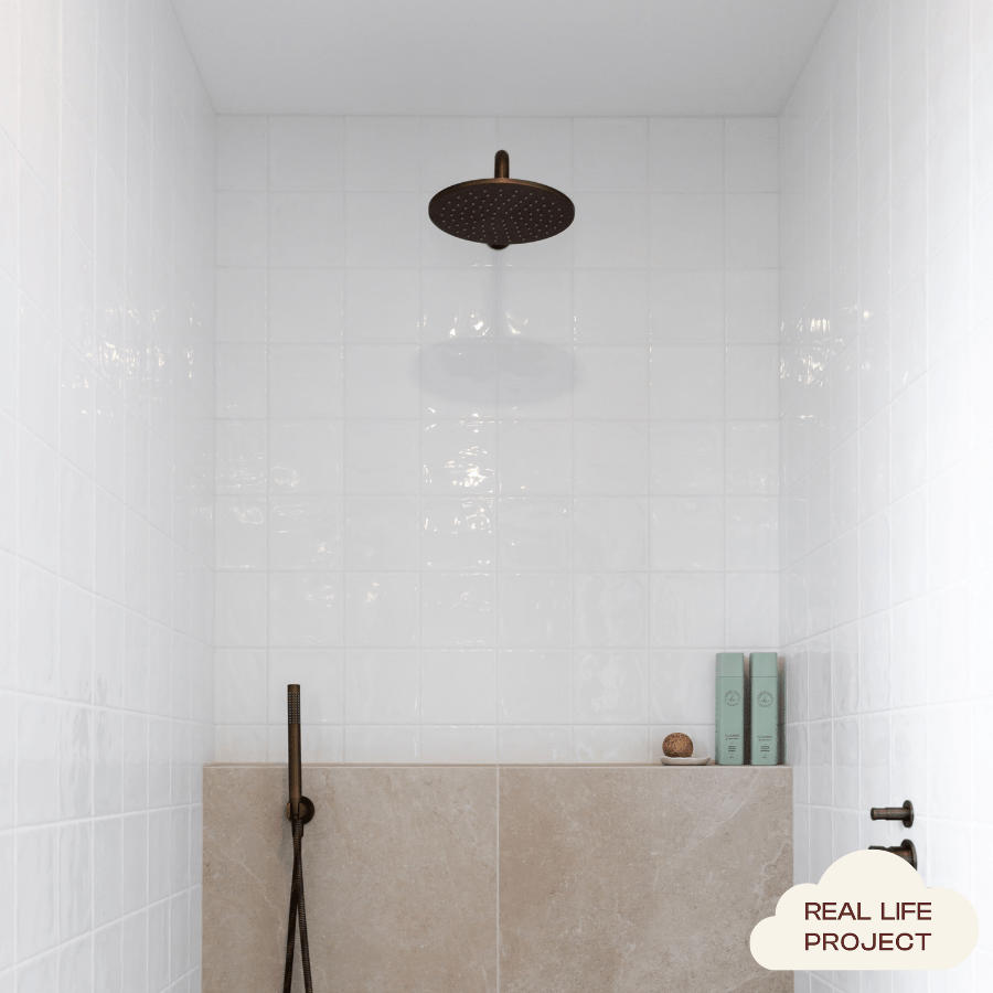 Premium Newport Gloss Large Square White Ceramic Tile - Perfect for Kitchen Backsplash, Bathroom Walls & Modern Flooring