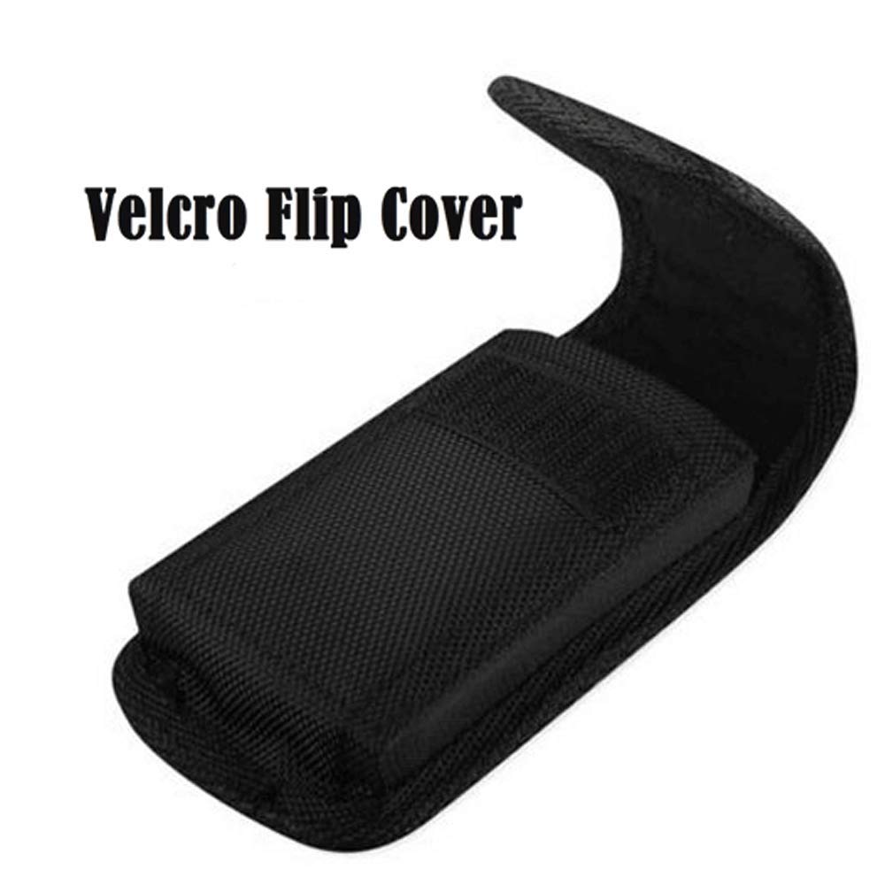 Sonim XP Pro 5G Rugged Nylon Phone Holster - Black Belt Clip Carrying Case for Protected or Bare Phones | Durable Mobile Accessory for Construction, Outdoor & Work Use