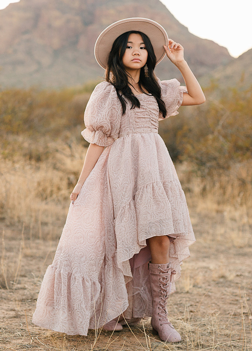 Shwaney Women's Elegant Dusty Lilac Impact Dress - Perfect for Weddings, Parties & Special Occasions