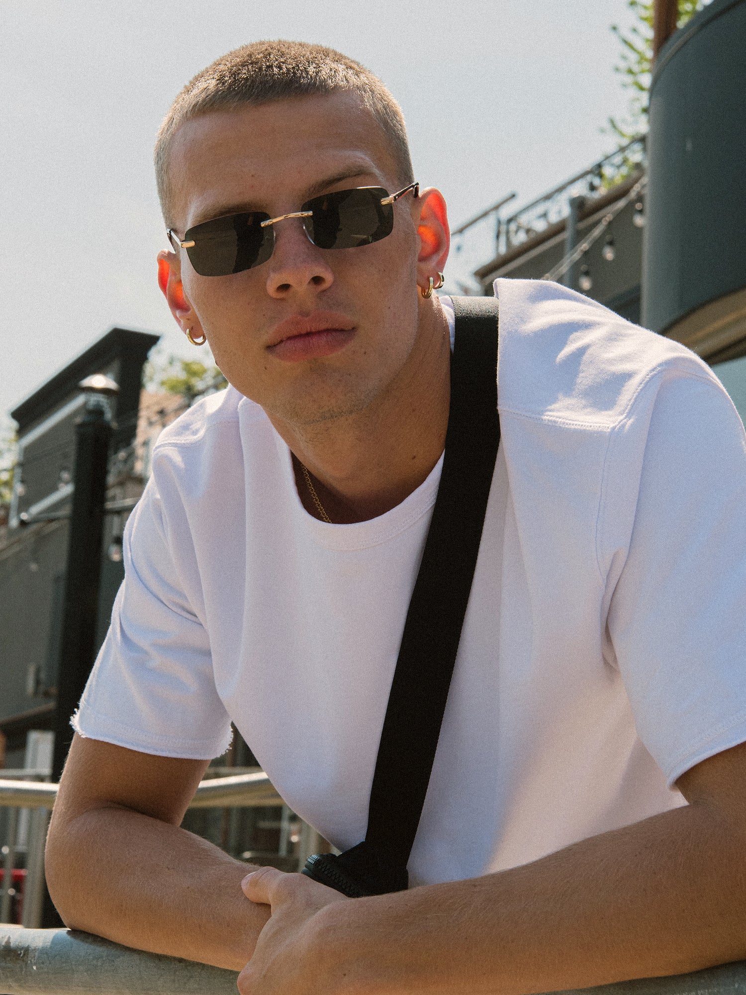 AIRE URSA Polarized Sunglasses for Men & Women - UV Protection, Clear Lens - Perfect for Driving, Running, and Outdoor Activities