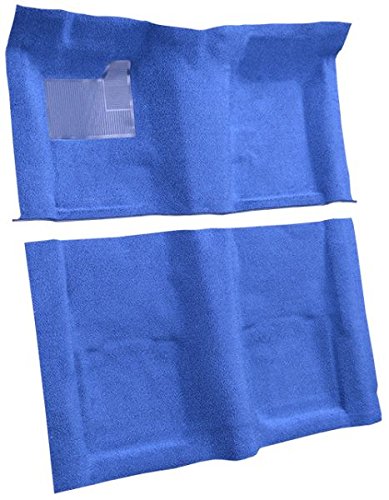 ACC Automotive Carpet Set for 1967-1969 Chevrolet Camaro - 2-Piece Dark Olive Green 80/20 Loop - Perfect Fit Replacement Floor Mats for Classic Car Restoration & Interior Upgrade
