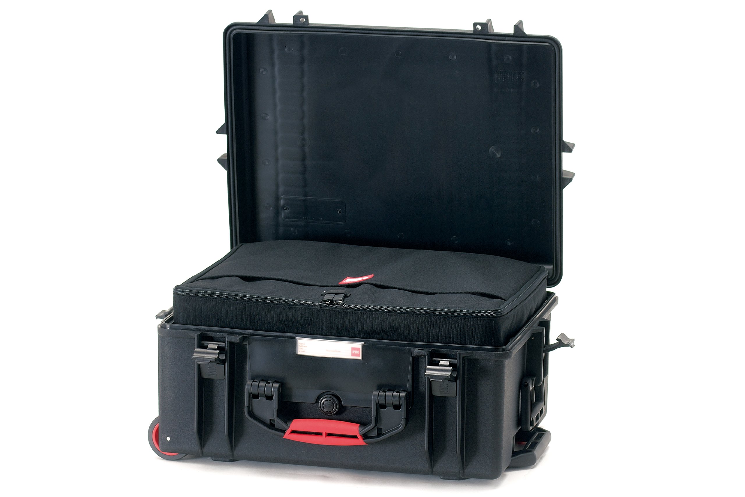 HPRC 2600WIC Waterproof Wheeled Hard Case with Custom Foam Interior - Heavy Duty Protective Travel Case for Camera, Drone & Equipment (Black) - Perfect for Air Travel, Outdoor Adventures & Professional Use