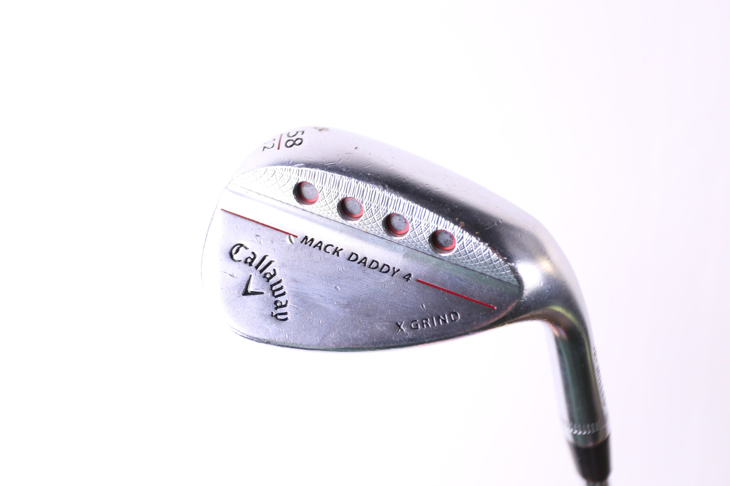 Used Callaway MD4 Chrome Lob Wedge Golf Club - Right Handed 58° Stiff Flex for Short Game & Bunker Shots