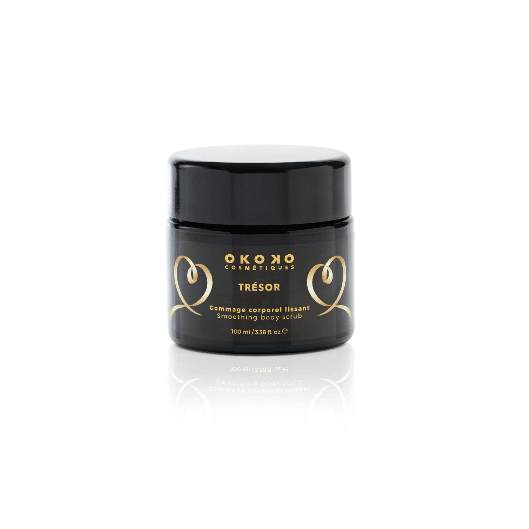 Trésor Exfoliating Body Scrub - Natural Skin Polish for Smooth & Glowing Skin | Perfect for Spa Day & Self-Care Routine
