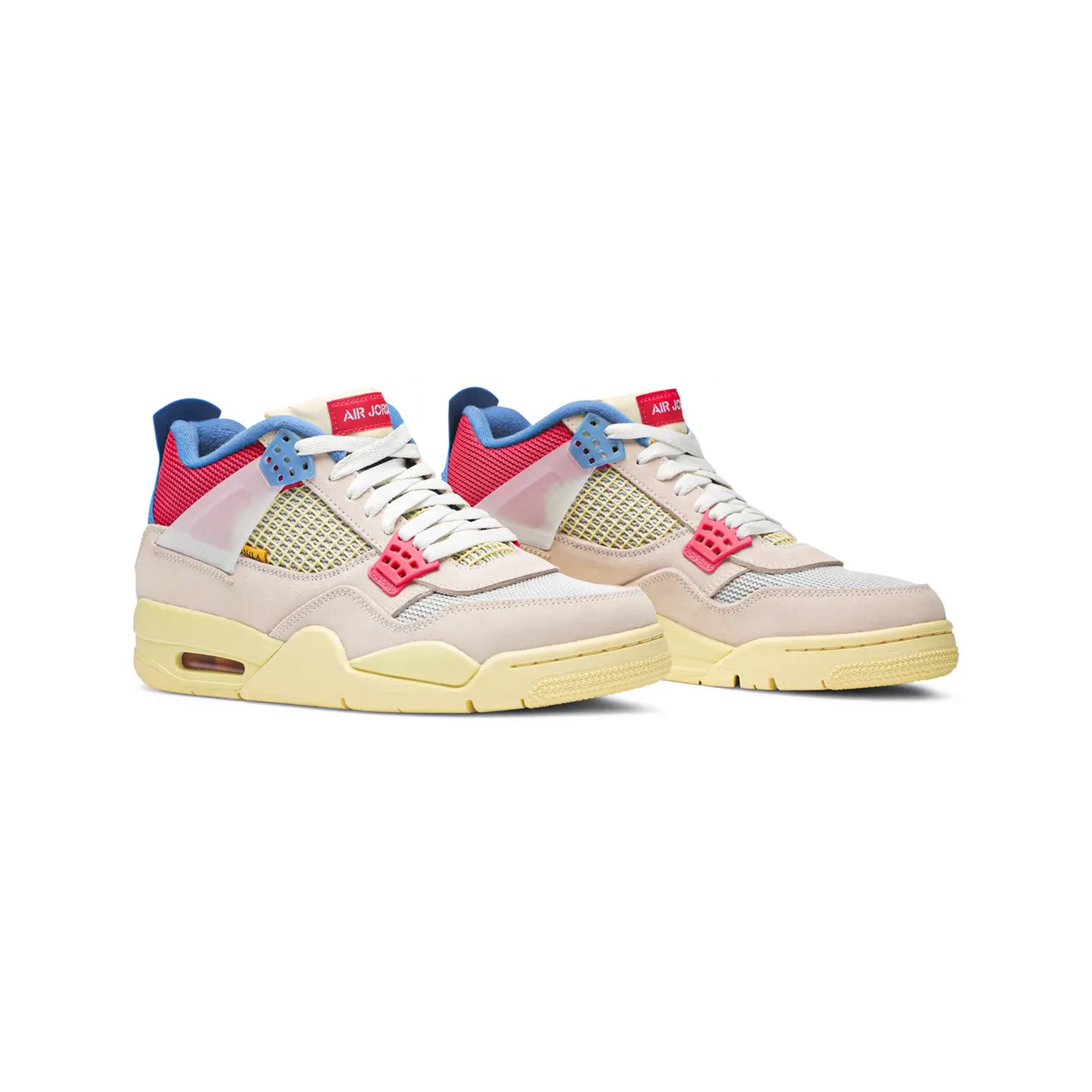 Air Jordan 4 x Union 'Guava Ice' Retro Sneakers - Men's Basketball Shoes for Streetwear & Casual Style - Perfect for Sneaker Collectors and Urban Fashion Enthusiasts