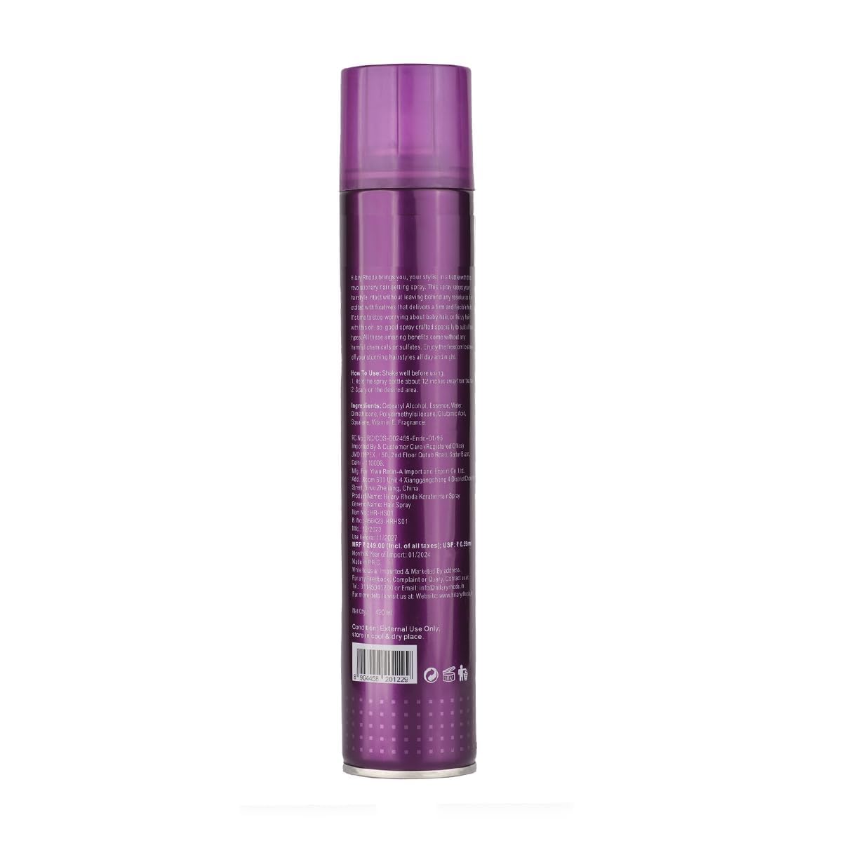 Super Hold All Day Hair Spray Set - Ultra Hard 420ml | Quick Drying, Long Lasting Hold with Natural Shine | Easy Wash Off Salon-Quality Hairspray for Women & Men | Perfect for Weddings, Parties & Professional Styling